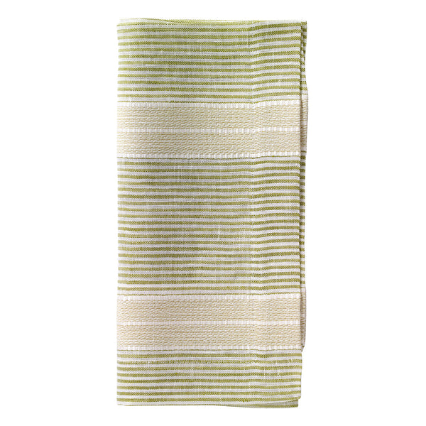 Bodrum Brighton striped linen blend napkins, set of 4