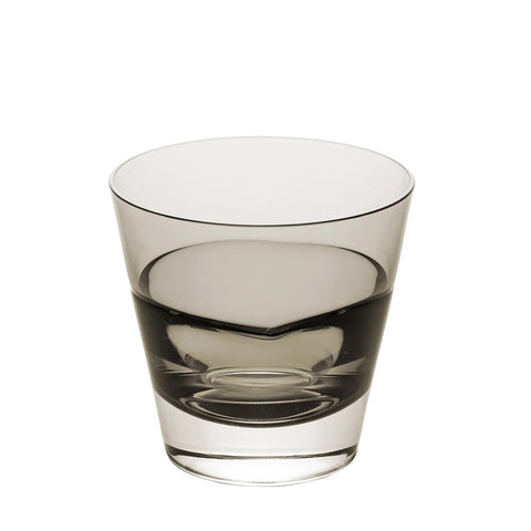 Sugahara Duo Carbon two-tone fused old fashioned glass
