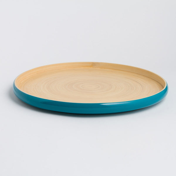 Lacquered bamboo tray