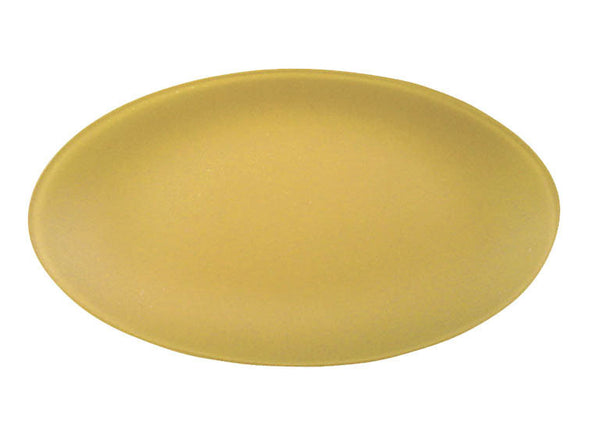 Seaglass 19" oval recycled glass platter
