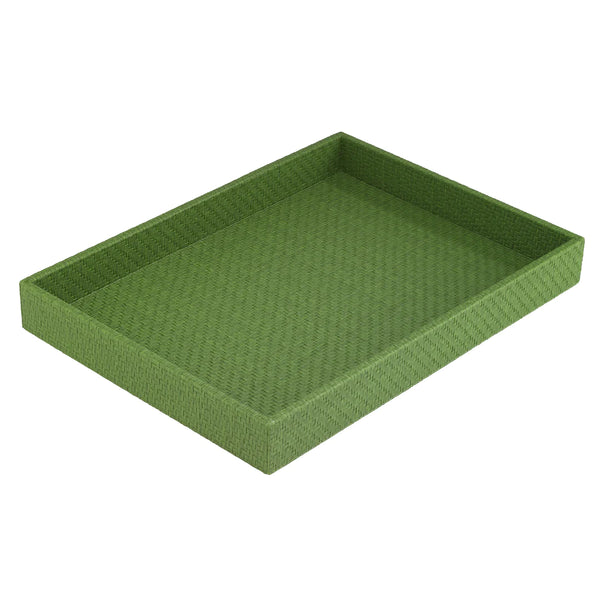 Bodrum Wicker vinyl rectangular trays