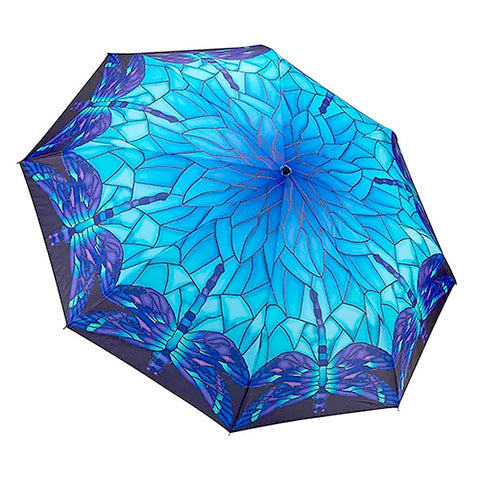 Umbrella, dragonfly design, automatic wind-resistant