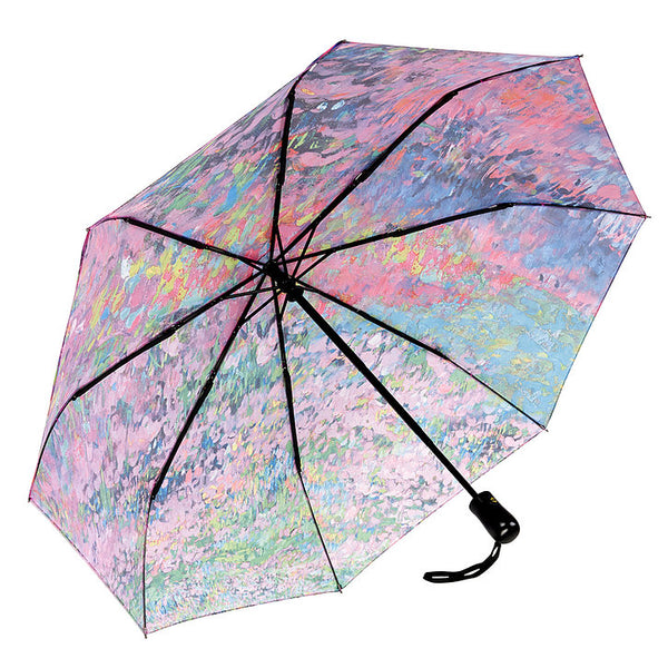 Umbrella, garden symphony design, automatic wind-resistant