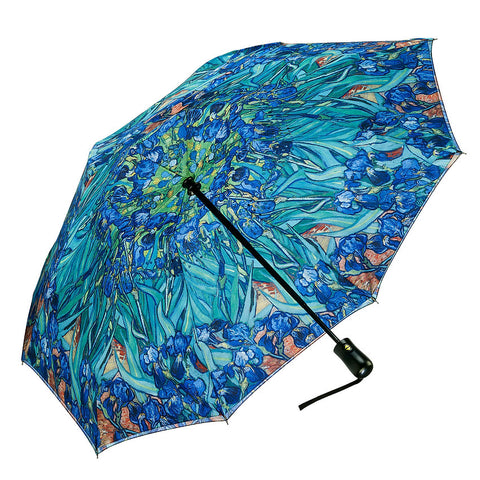 Umbrella, irises design, automatic wind-resistant