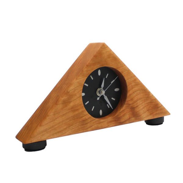 Triangle desk or shelf clock