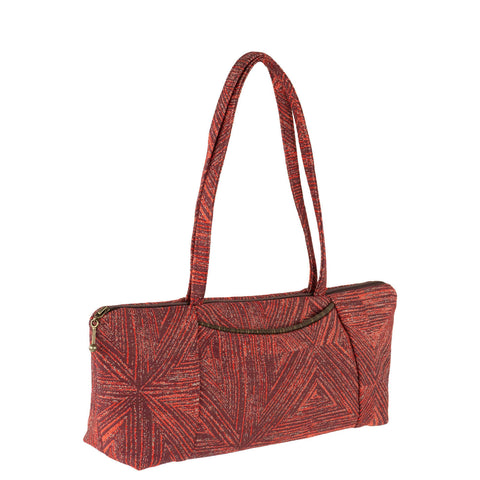 Maruca Designs Millie Lu handbag in Red Parquet