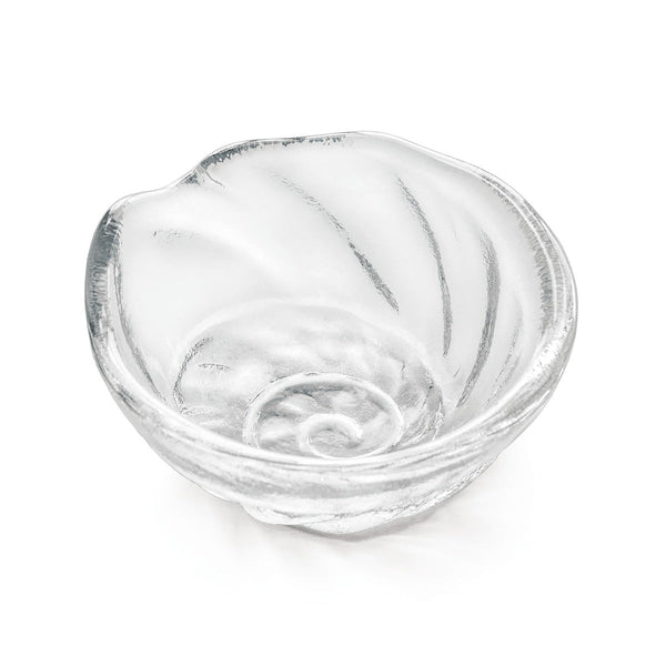 Simon Pearce Shell bowl, gift-boxed
