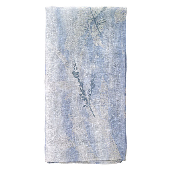 Bodrum Avignon metallic print linen napkins & runners