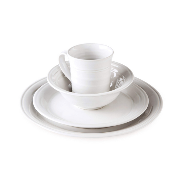 Simon Pearce Belmont cereal bowl Dove, set of 2