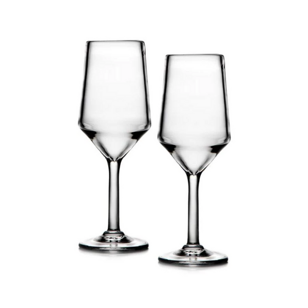 Simon Pearce Bristol white wine glass, set of 2