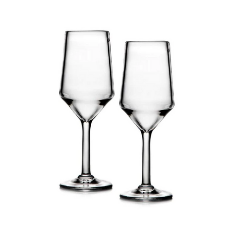 Simon Pearce Bristol white wine glass, set of 2