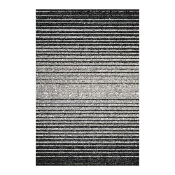 Chilewich Domino Stripe shag floor mats