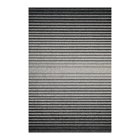 Chilewich Domino Stripe shag floor mats