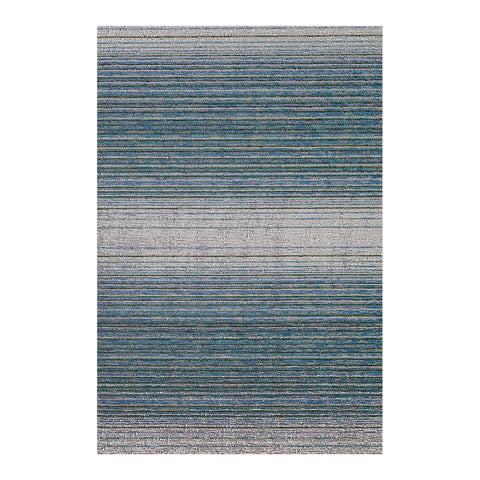 Chilewich Fade Lagoon shag floor mats