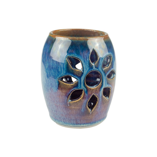 Sunset Canyon ceramic candle luminary