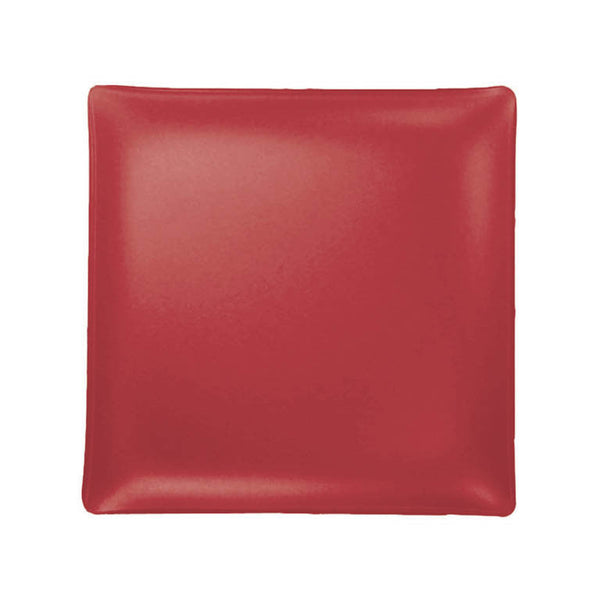 Seaglass 11" square recycled glass plate