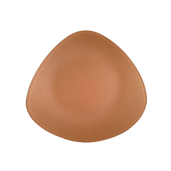 Seaglass 7" triangle recycled glass plate