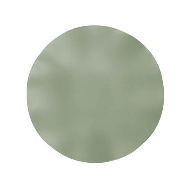 Seaglass 10" wave recycled glass plate