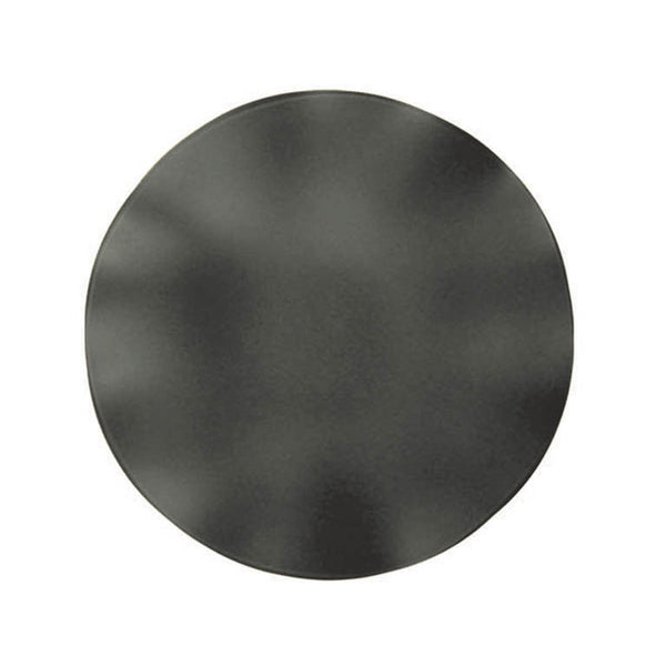 Seaglass 10" wave recycled glass plate