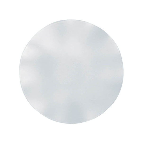 Seaglass 10" wave recycled glass plate