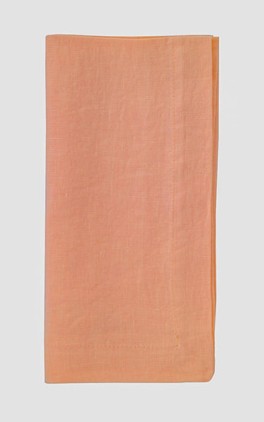 Bodrum Riviera stone-washed linen napkins, set of 4