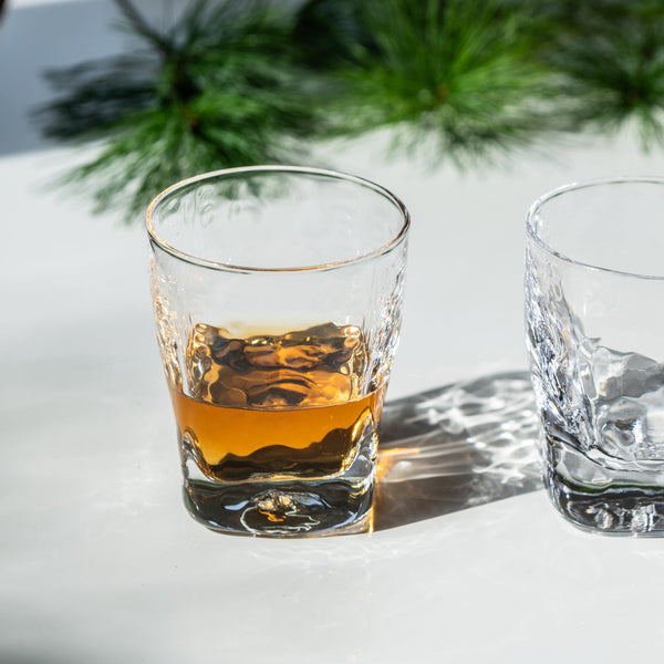 Simon Pearce Woodbury bourbon glass, set of 2