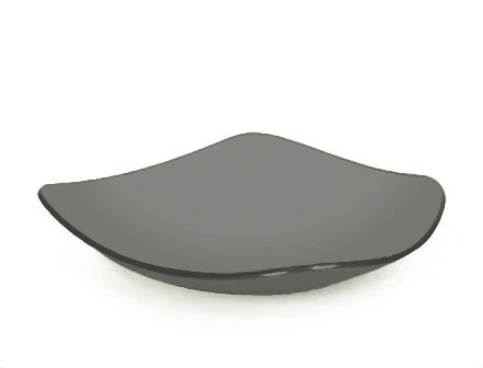 Seaglass 7" recycled glass Form bowl
