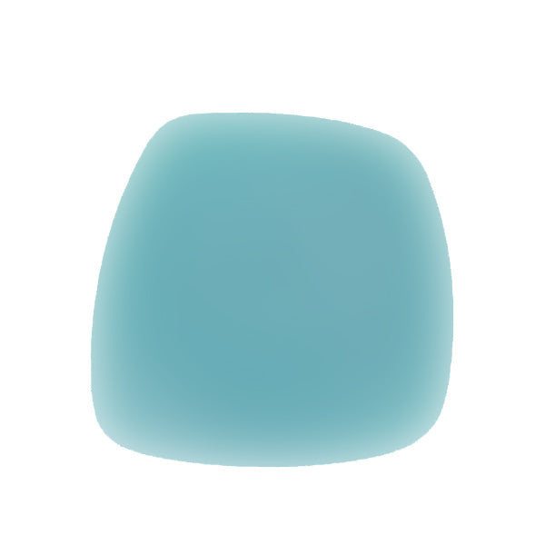 Seaglass 7" recycled glass Form plate