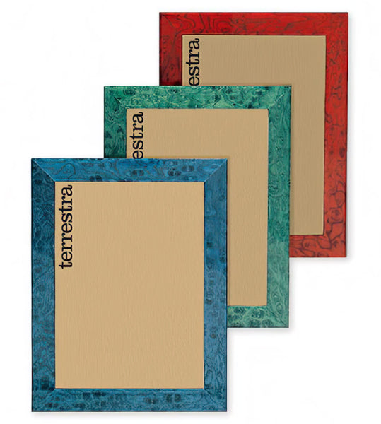 Colorful wood photo frames