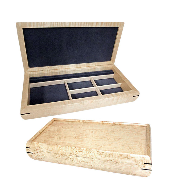Mikutowski handcrafted wood medium valet box