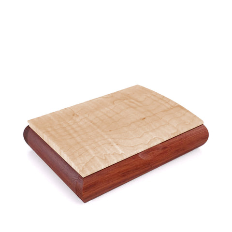 Mikutowski handcrafted wood medium keepsake box