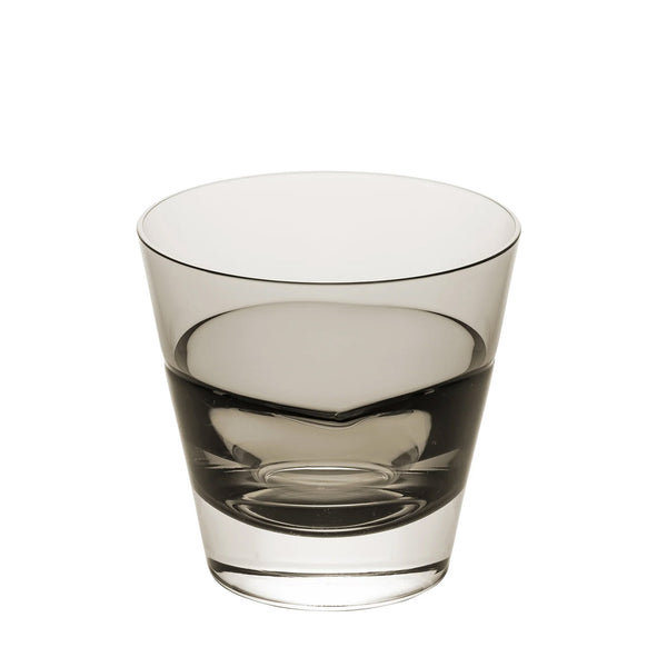 Sugahara Duo Carbon two-tone fused old fashioned glass