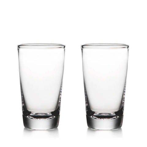 Simon Pearce Ascutney pint glass, set of 2