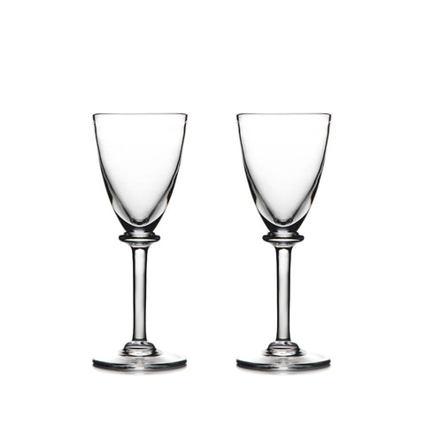 Simon Pearce Cavendish white wine glass, set of 2