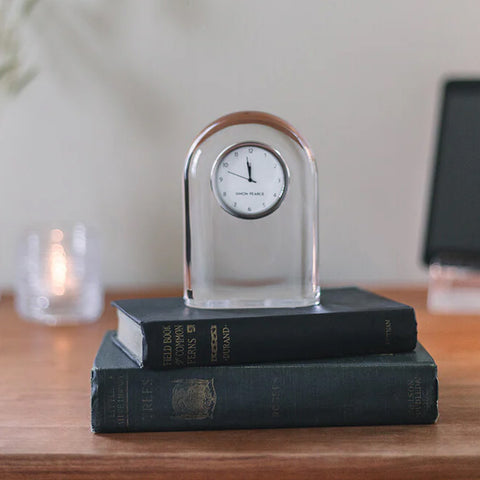 Simon Pearce tall dome clock