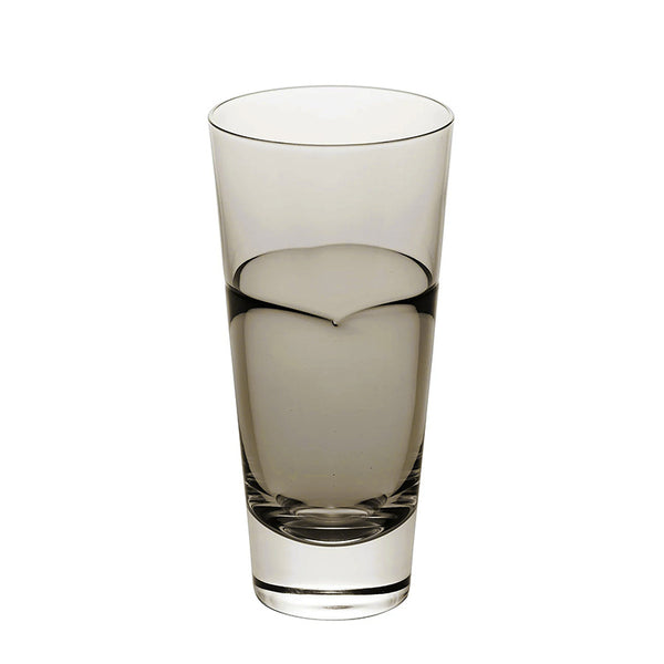 Sugahara Duo Carbon large two-tone fused glass highball/tumbler