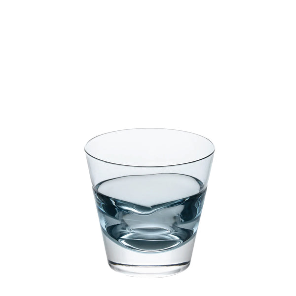 Sugahara Duo Indigo two-tone fused sake glass
