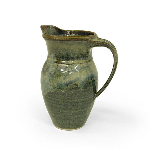 Sunset Canyon pitcher in Nebula glaze