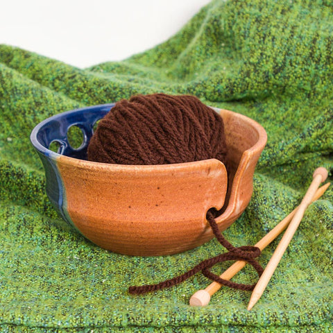 Sunset Canyon yarn bowl