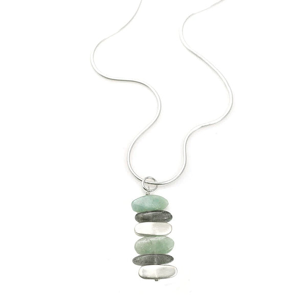 Philippa Roberts necklace in labradorite and sterling silver