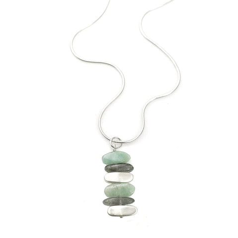 Philippa Roberts necklace in labradorite and sterling silver