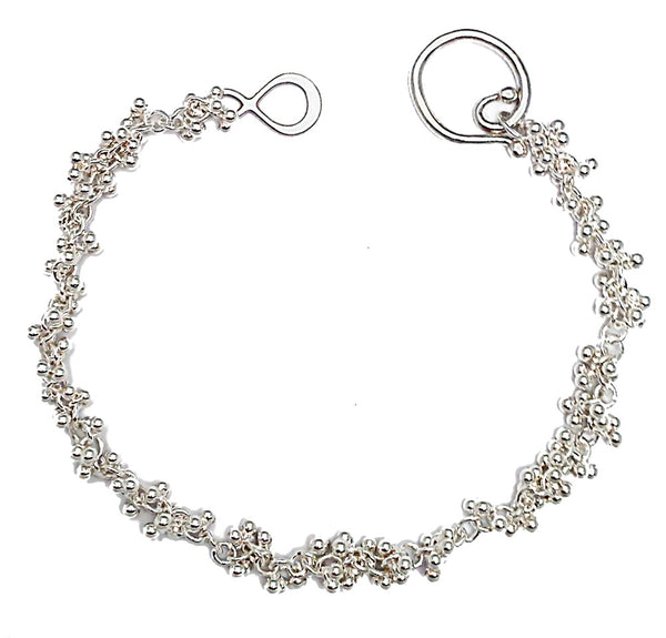 Signature granulation bracelet