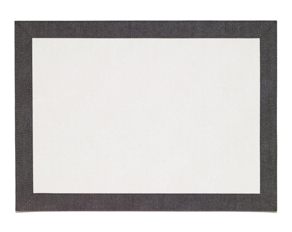 Bodrum Bordino rectangle vinyl easy-care placemats, set of 4