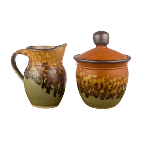 Sunset Canyon creamer & sugar set