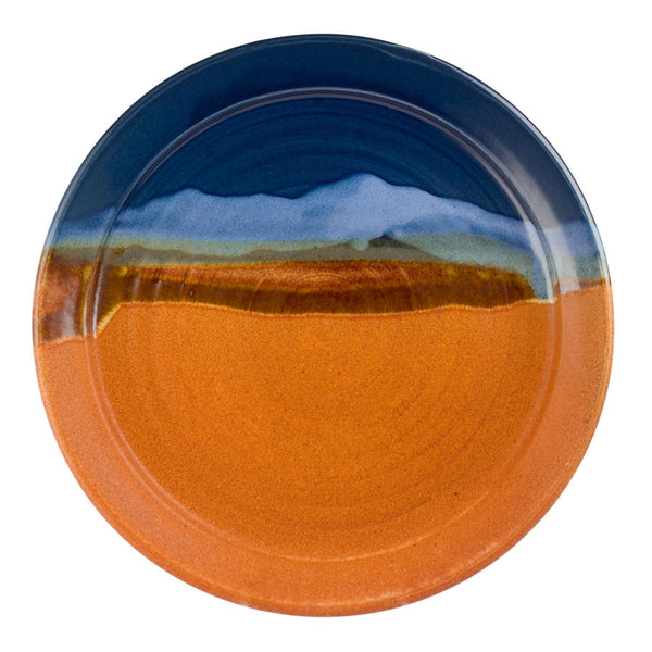 Sunset Canyon round serving platter