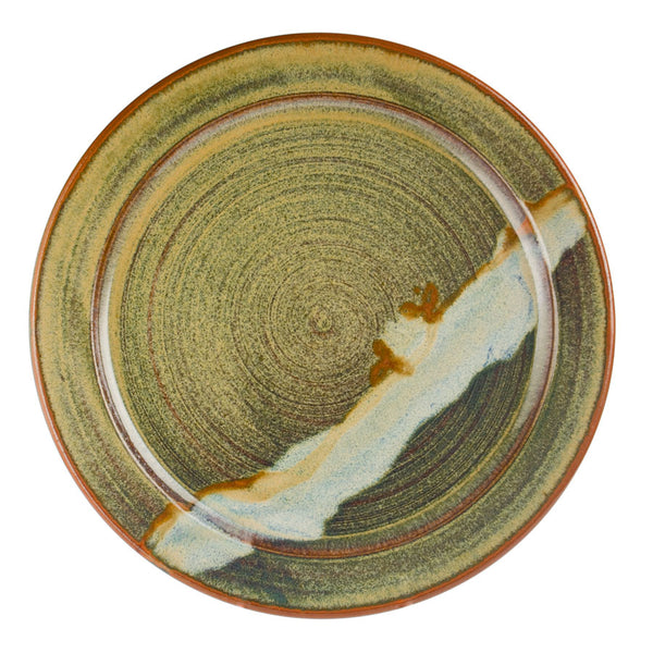 Sunset Canyon round serving platter