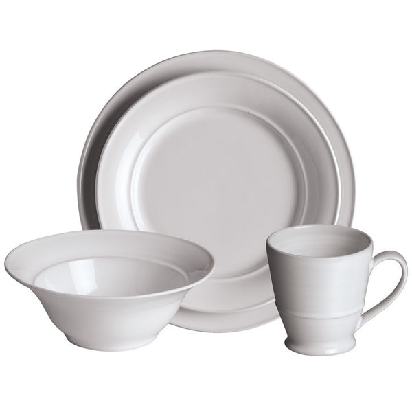 Simon Pearce Cavendish 4-piece setting with cereal bowl