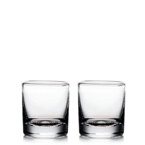 Simon Pearce Ascutney double old fashioned glass, gift-boxed set of 2