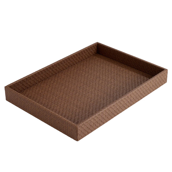 Bodrum Wicker rectangular trays