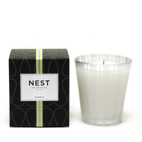 Nest candle jar - Bamboo